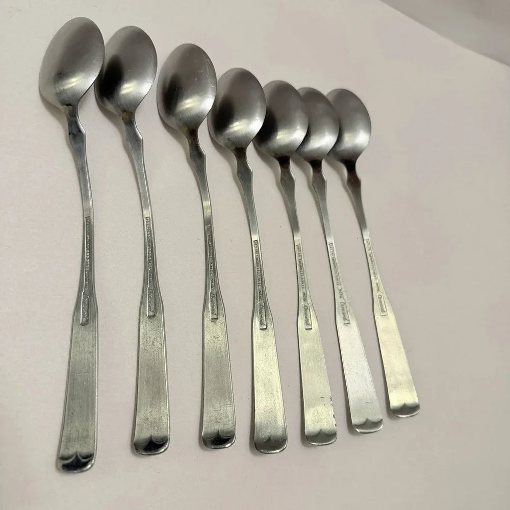 Delco Stainless Steel Japan Concord Spoon Ice Tea Spoons 7